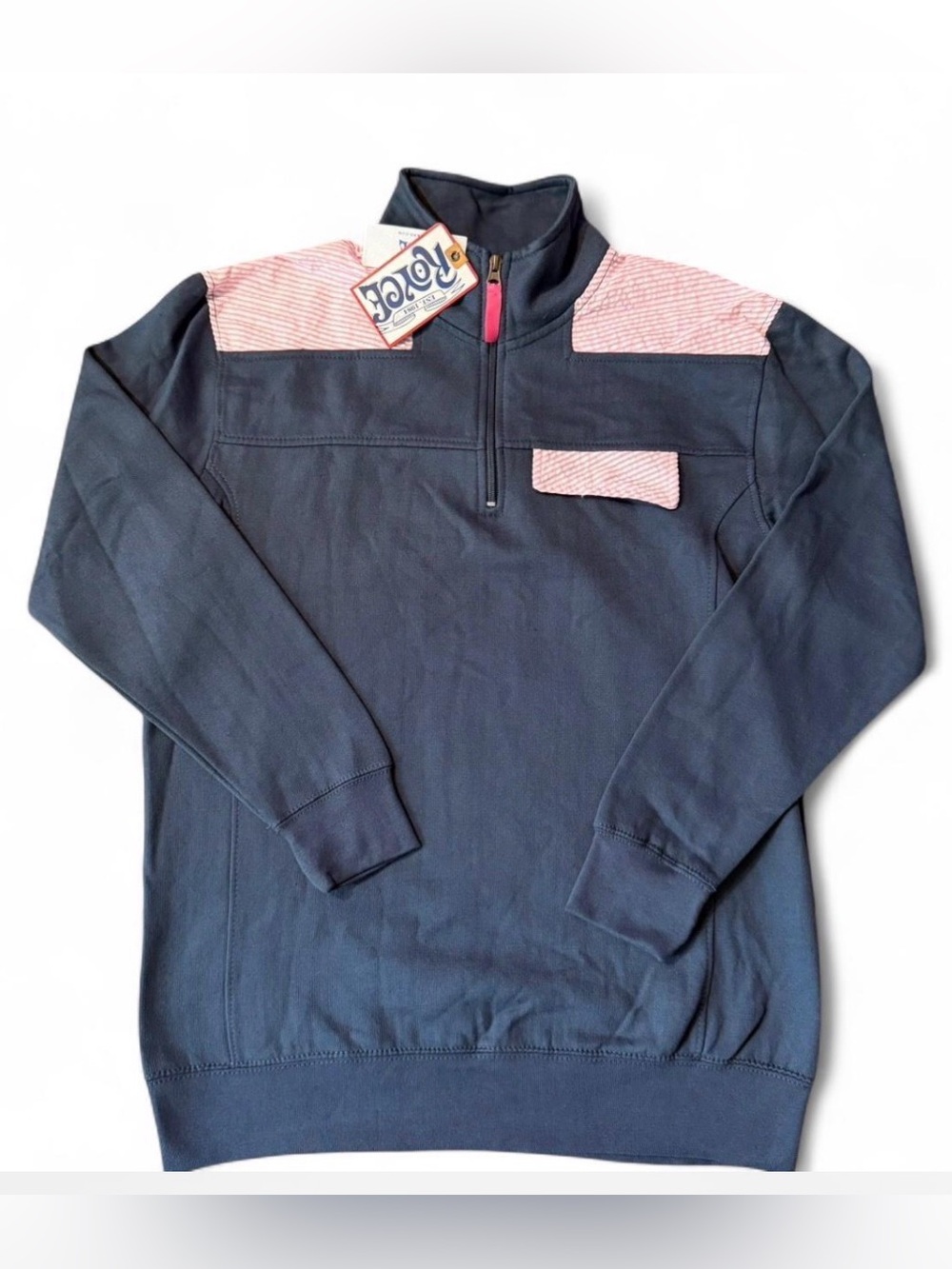 Royce Women’s Quarter Zip Pullover – NWT SZ M– Preppy Golfcore Coastal Grandma